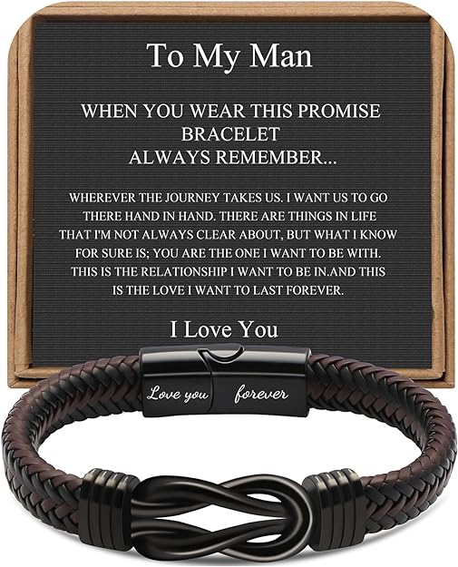 men's infinity bracelet