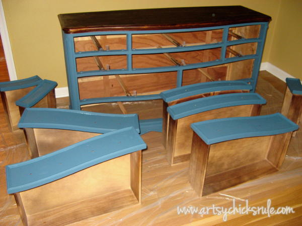 Aubusson Blue Dresser During artsychicksrule.com