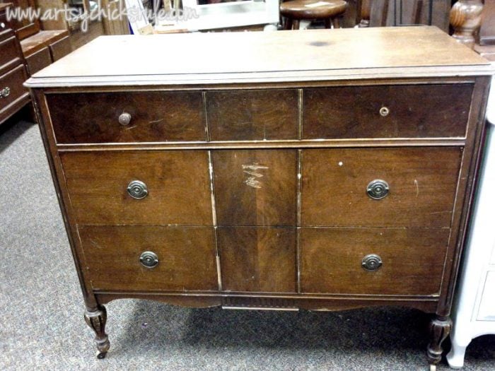 Lovely Dresser Turned Coffee Bar Server artsychicksrule.com