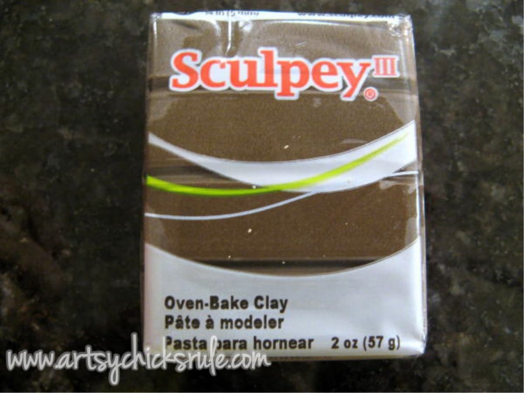 package of sculpy clay