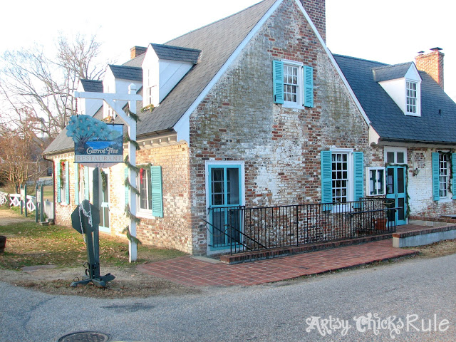 Cole Digges House "aka" The Carrot Tree Restaurant, Yorktown, VA - artsychicksrule.com