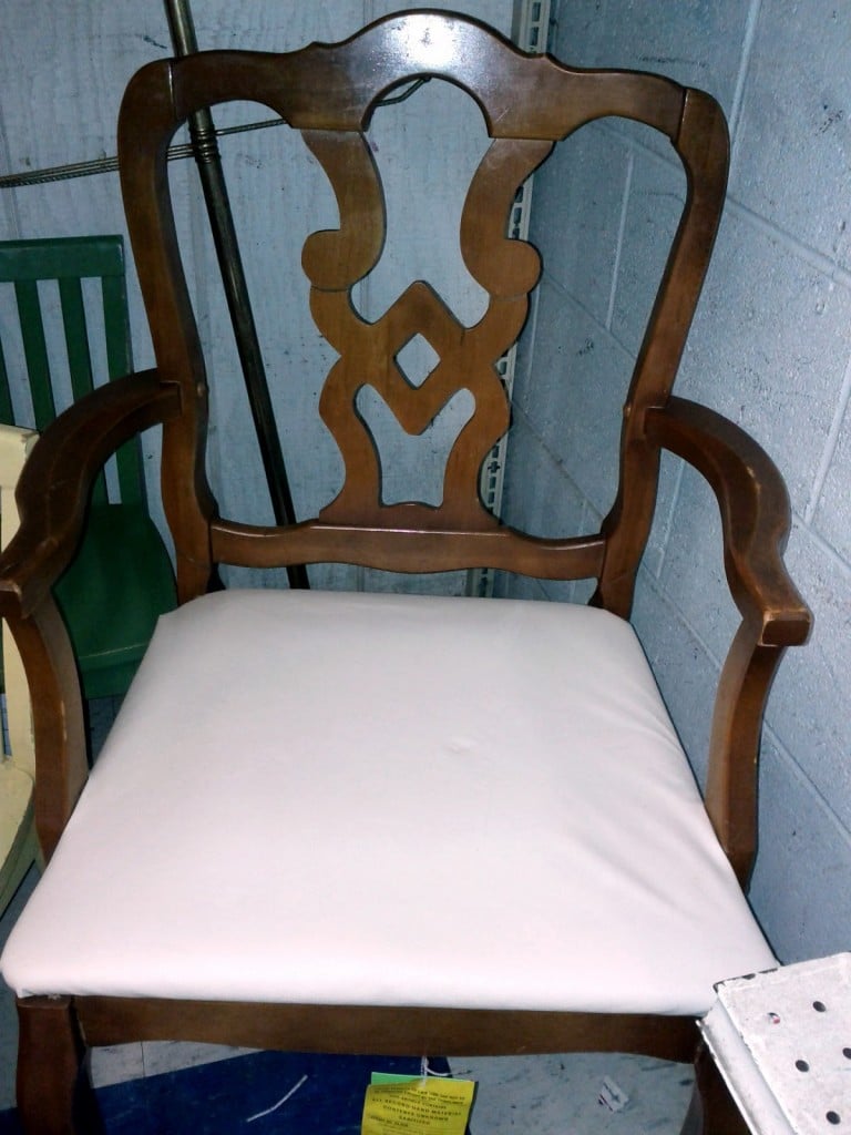 Aubusson Blue Thrift Store Chair