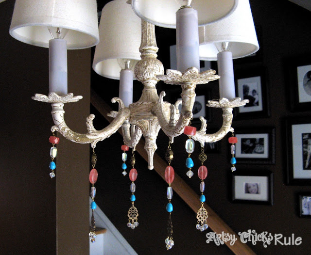 Hand Beaded Chandelier - artsychicksrule.com