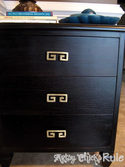 Update Wood Stained Furniture, Dark Stained Wood Dressers