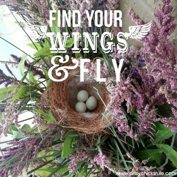 Find Your Wings & Fly  - Quote - Saying - Poem - artsychicksrule.com #sign #quote #saying