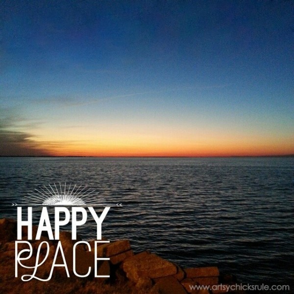 Happy Place  - Quote - Saying - Poem - artsychicksrule.com #sign #quote #saying