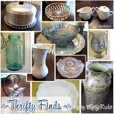 Latest Haul of Thrifty Finds ..."Treasure Hunting" / Artsy Chicks Rule