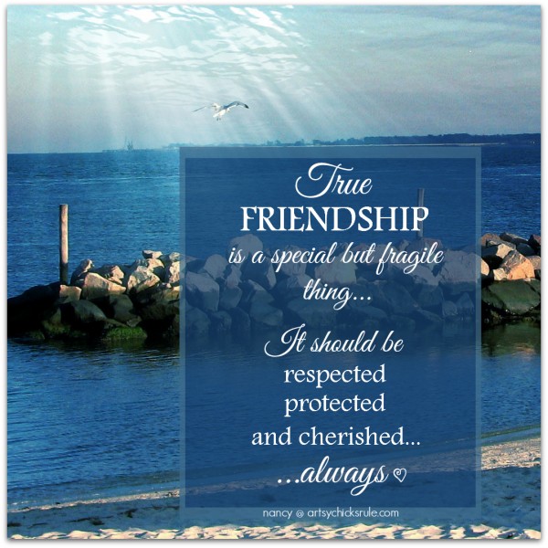 True Friendship Quote - artsychicksrule.com #quotes #sayings #friendship