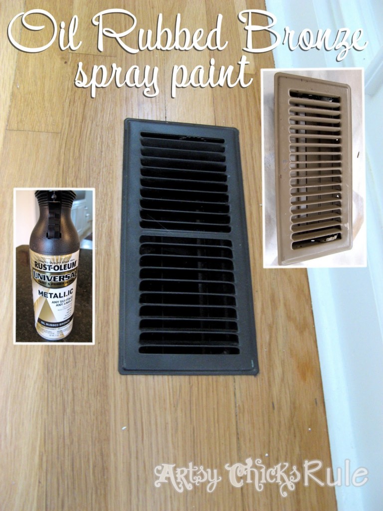 Oil Rubbed Bronze Spray Paint - The "miracle" product!