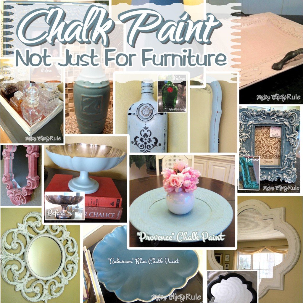 Annie Sloan Chalk Paint Not Just For Furniture / Artsy Chicks Rule