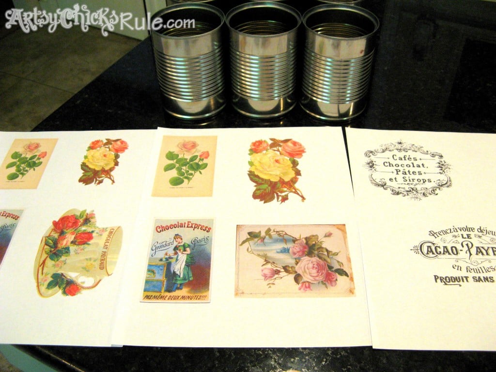 Simple TIN CAN crafts you can do!! artsychicksrule.com #diygiftideas #kidsprojects #tincan #tincancrafts #mothersdaygifts