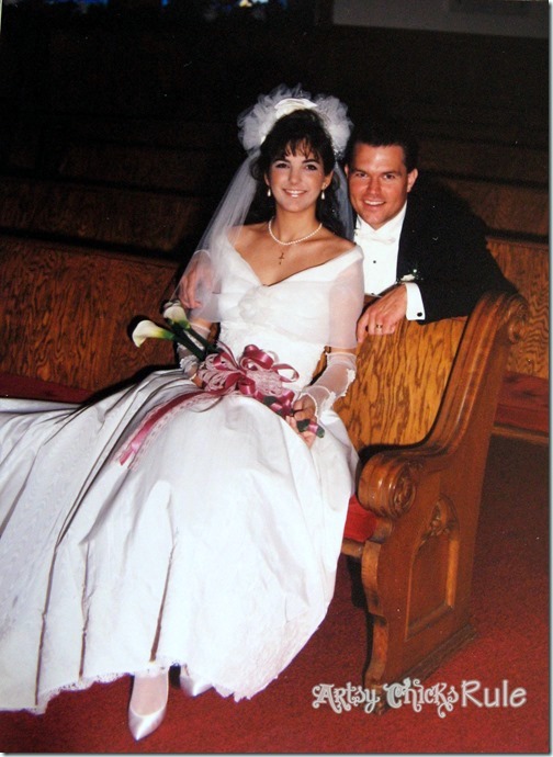 Happy Anniversary to Me! (and my hubby-25 years today!)