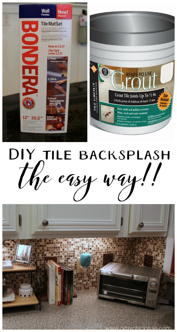 DIY Kitchen Backsplash: Lessons I learned from making every mistake - The  Little Fit Puppy Doc