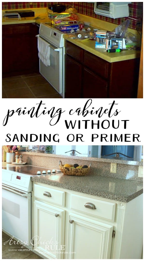 Easy Kitchen Cabinet Painting