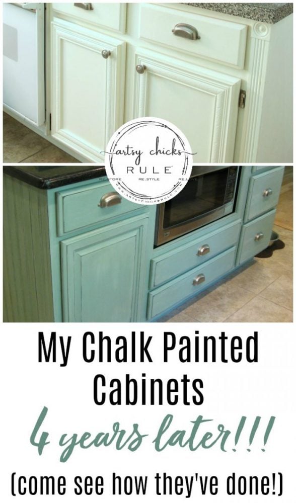 Waverly chalk paint review & a side table makeover