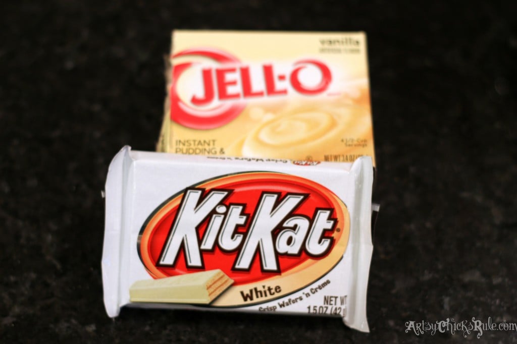 Kit Kat White for Red Trifle