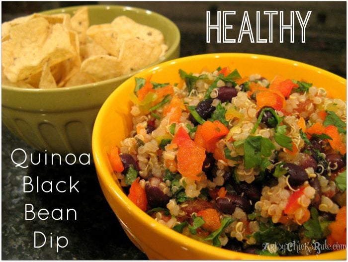 Quinoa Black Bean Dip {Recipe}