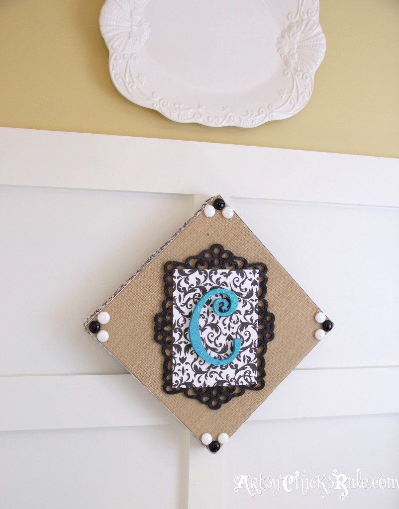 Burlap Monogram Hanging1-Michael's-Hometalk Pinterest Party