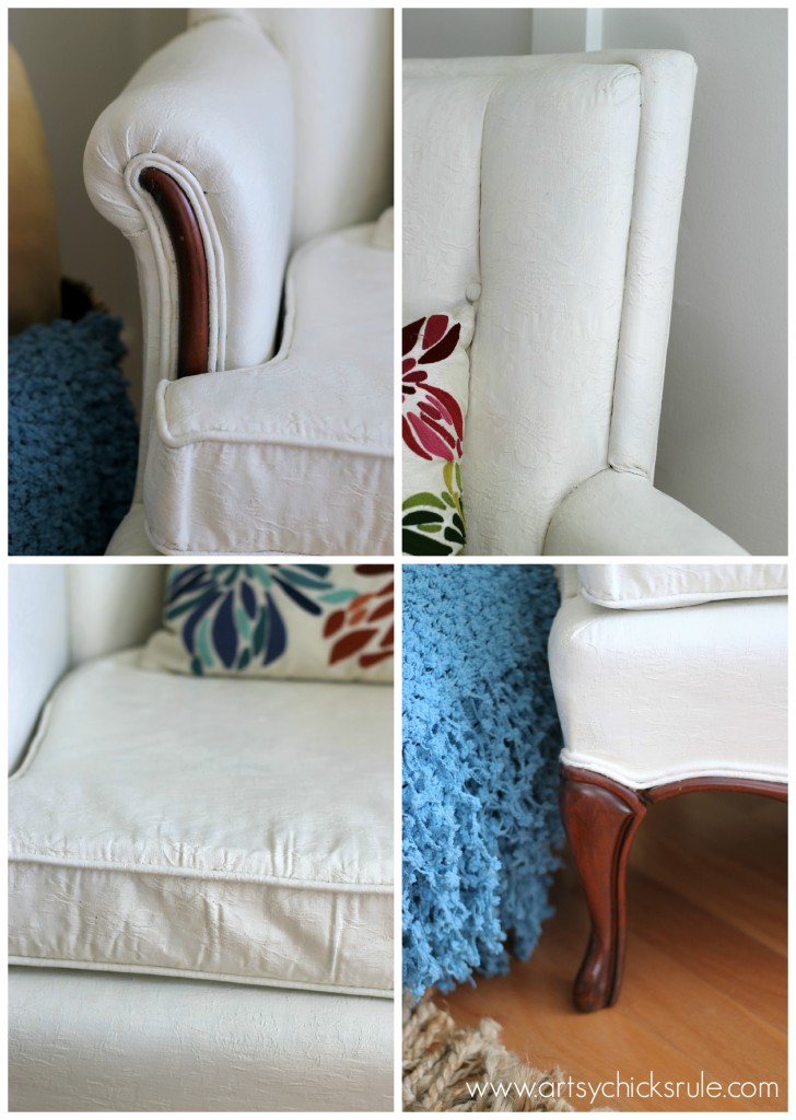 Thrifty Chair Makeover with Chalk Paint- artsychicksrule.com #chalkpaint