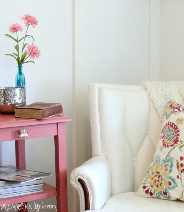 Thrifty French Chair Makeover (Annie Sloan Chalk Paint)