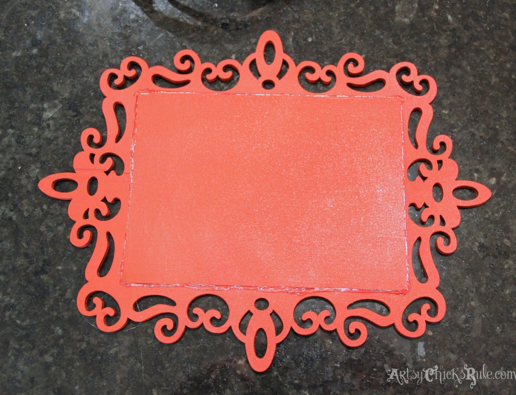 Simple & Fun Valentine's Day Craft - Backside finished