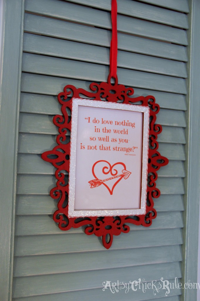 Simple & Fun Valentine's Day Craft - complete