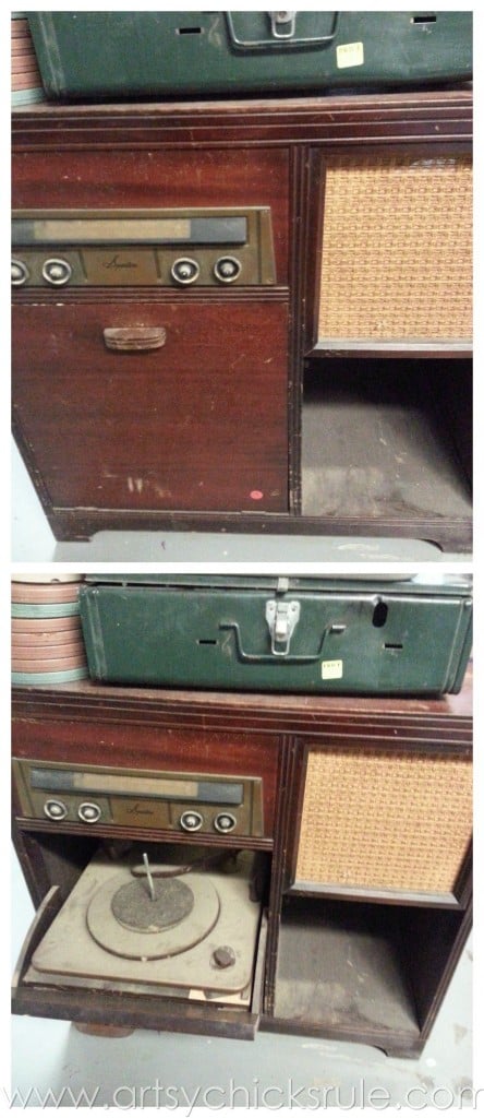 Old Stereo Cabinet