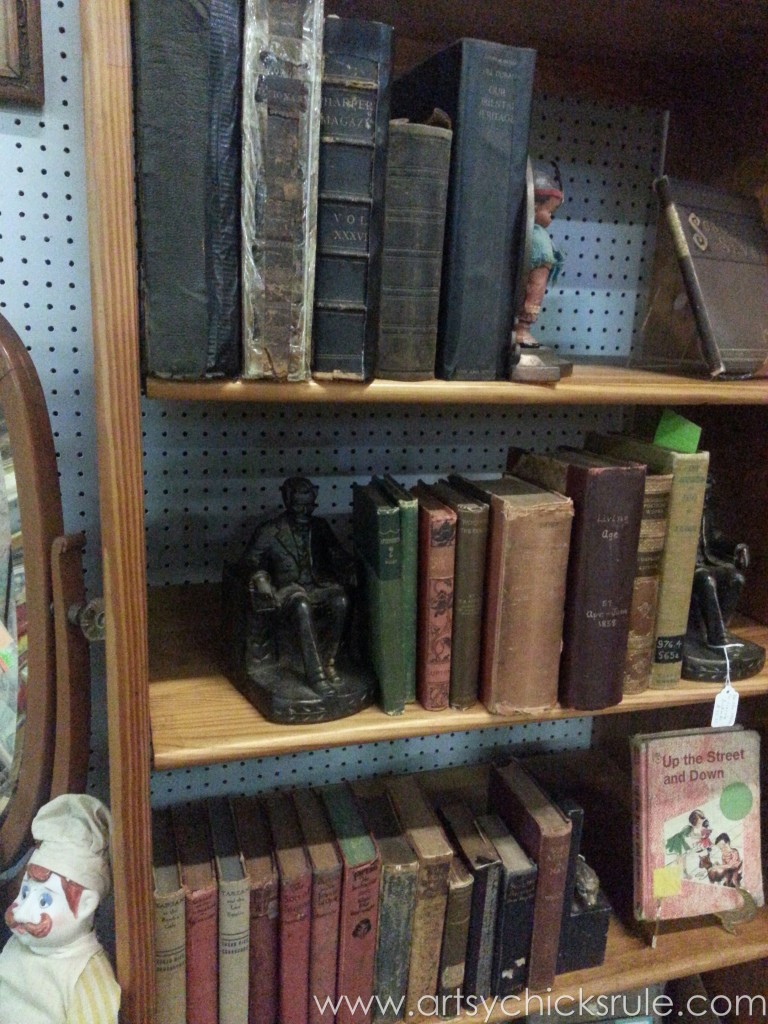 Old antique books