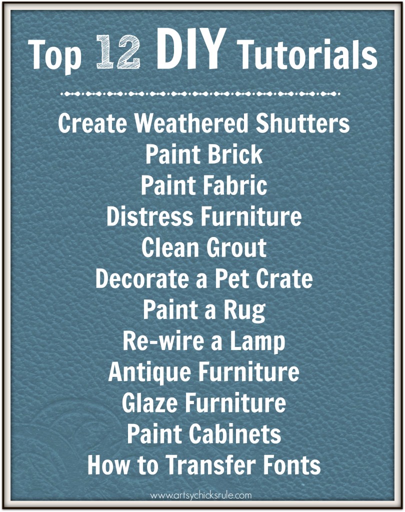 Top 12 DIY Tutorials