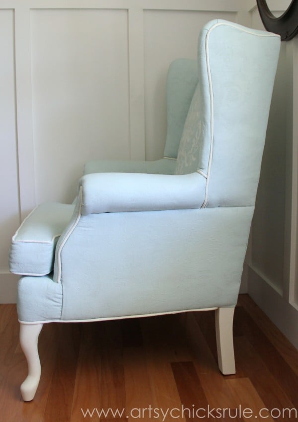 Painting an Upholstered Chair with Annie Sloan Chalk Paint - Dr Helen  Edwards Writes