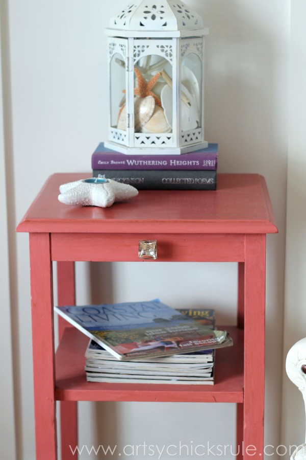 GRAPEFRUIT Coral Pink Chalk Based Paint Furniture and DIY Home Decor  Projects 