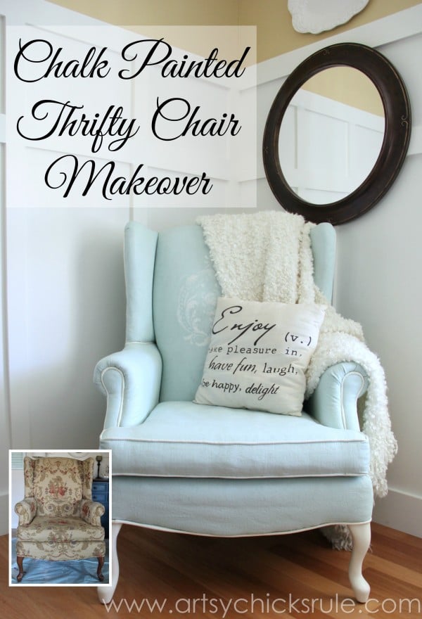 DIY Spray Painted Chair  Painting fabric chairs, Painting fabric