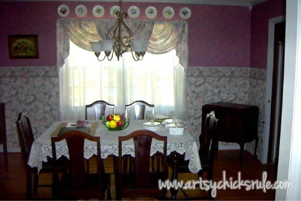 Dining Room - BEFORE - artsychicksrule.com