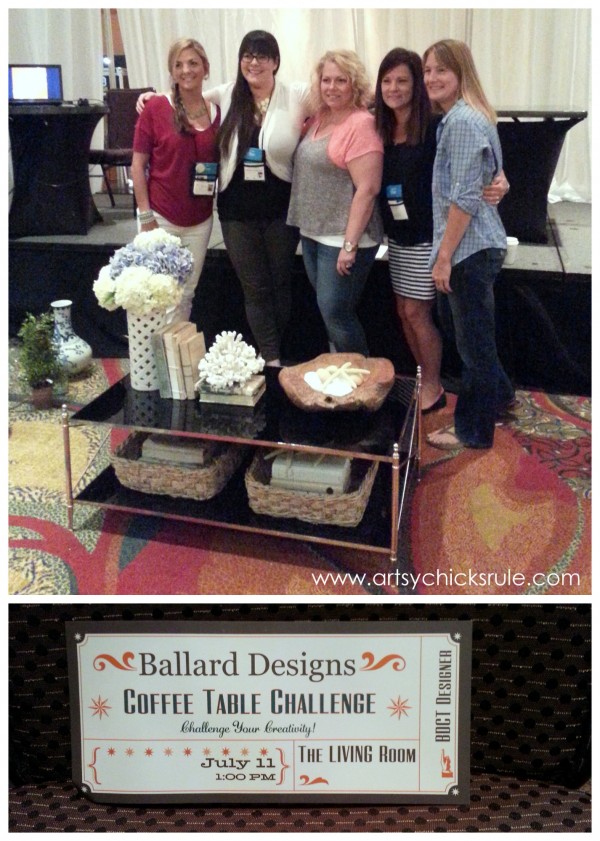 Haven Blogger's Conference 2014 - Ballard Coffee Table Challenge - artsychicksrule.com