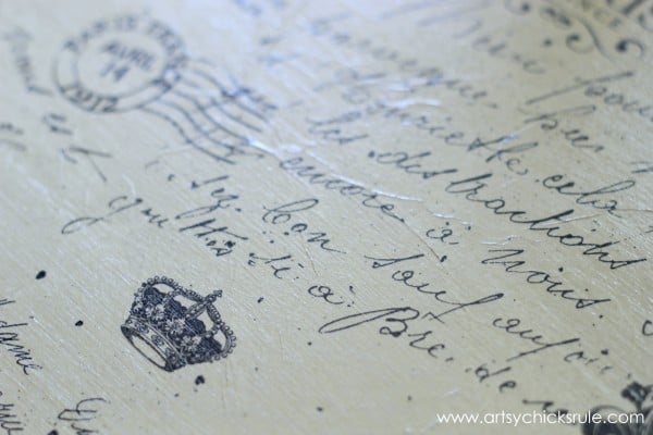 Script Decoupage Paper