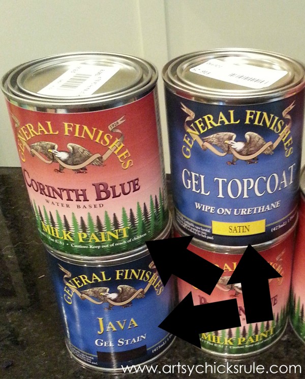 Corinth Blue Milk Paint Makeover with Decoupage - Before - artsychicksrule.com #corinthblue #decoupage #diy #milkpaint #generalfinishes (10)