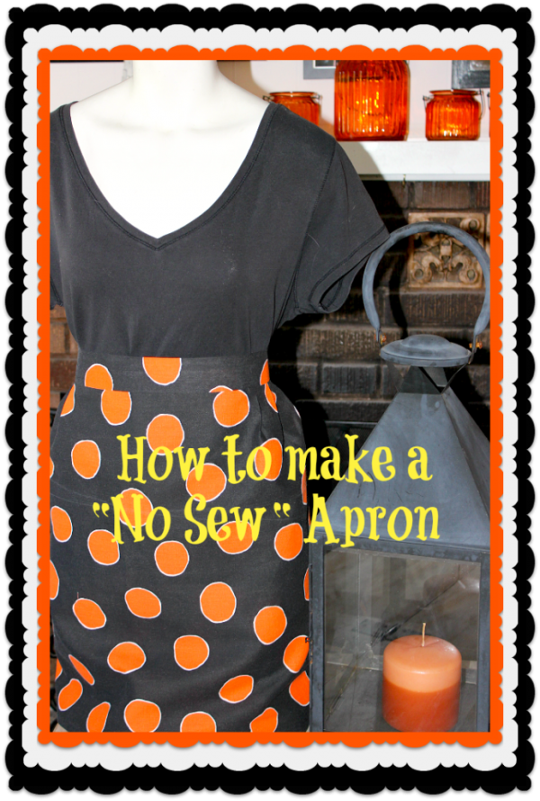 No Sew Apron - Concord Cottage