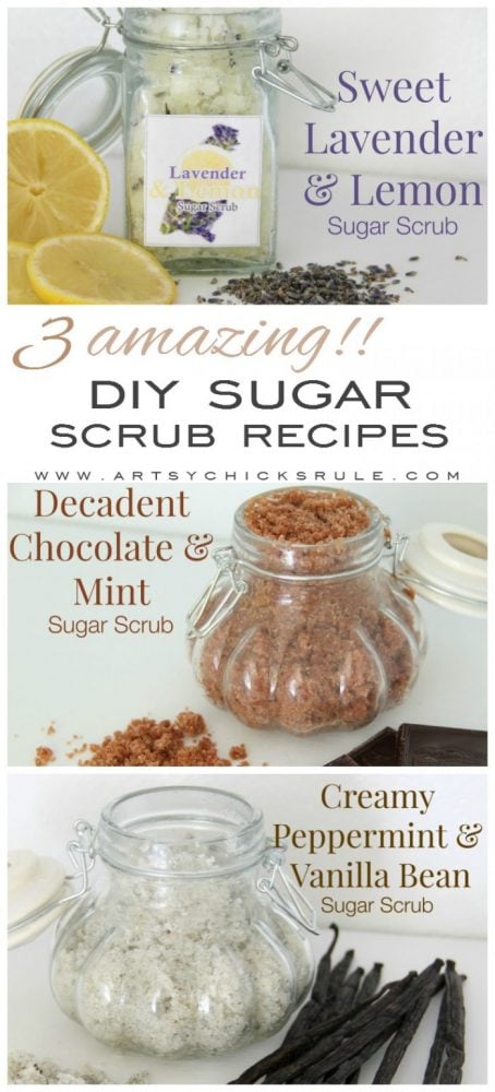 sugar scrubs and recipe