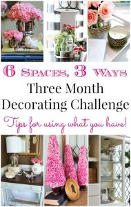 A Decorating Challenge - How to Shop Your Home (Foyer Table - Part 1 ...