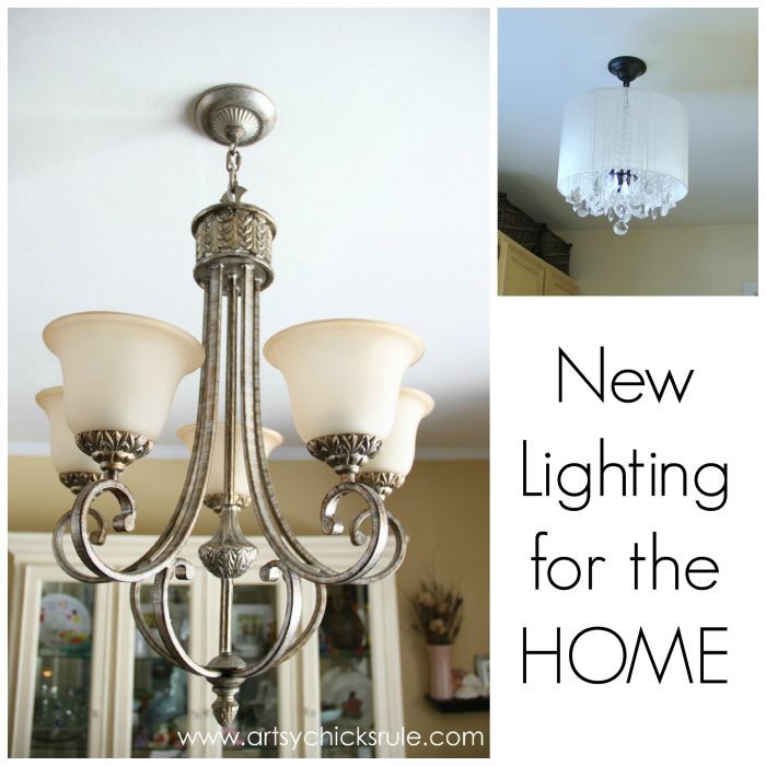 New Lighting  (Dining & Laundry Rooms)