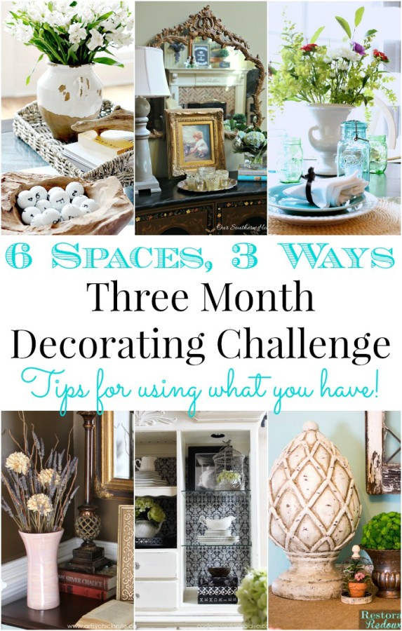 Decorating Challenge - Shop Your Home- Month 2