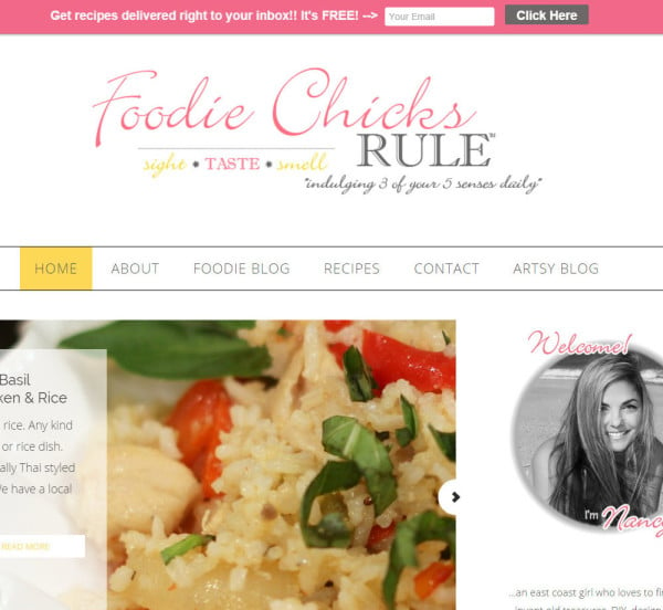 Foodie Chicks Rule - New Blog1