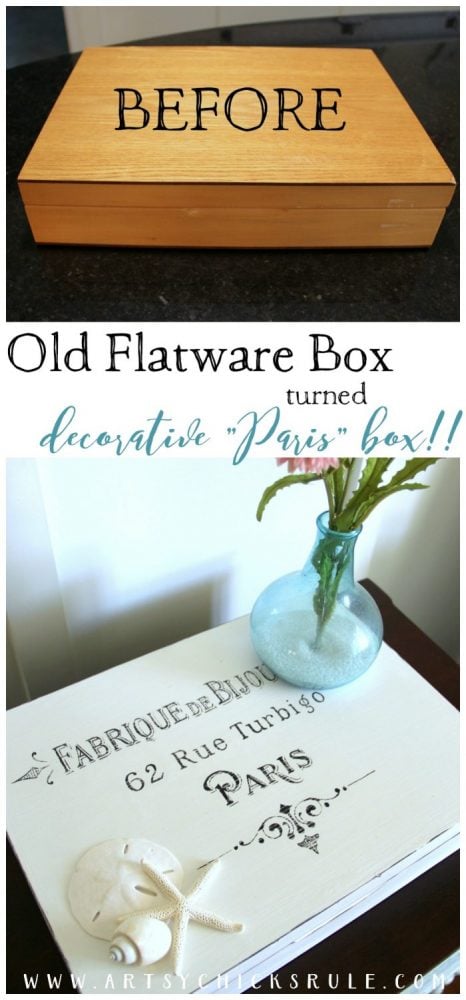 SIMPLE Makeover with Chalk Paint artsychicksrule.com