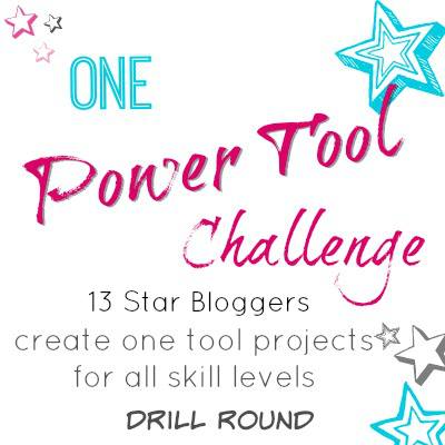 Industrial Style DIY Paper Towel Holder - Power Tool Challenge Drill - #diy #industrial artsychicksrule.com