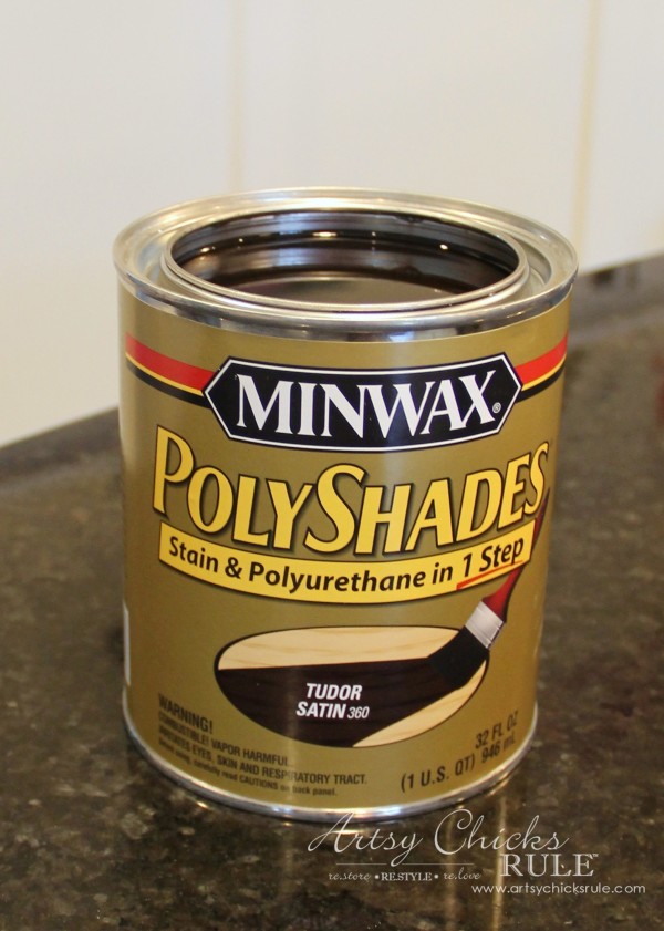 Minwax PolyShades Tudor - Artsy Chicks Rule