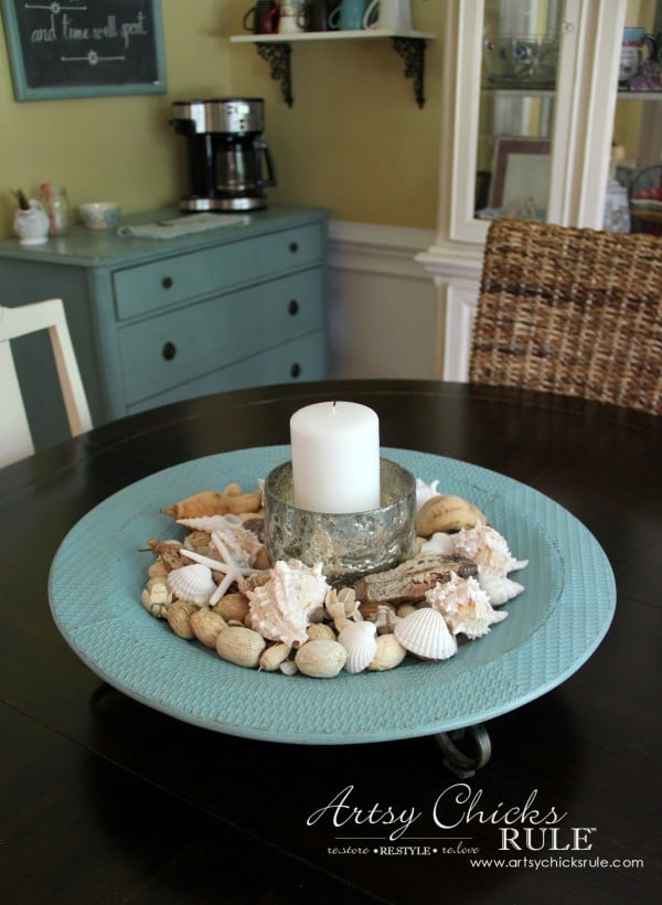 Decorating with Trays - Inspiration for using them in your home! - #beachdecor #homedecor artsychicksrule.com