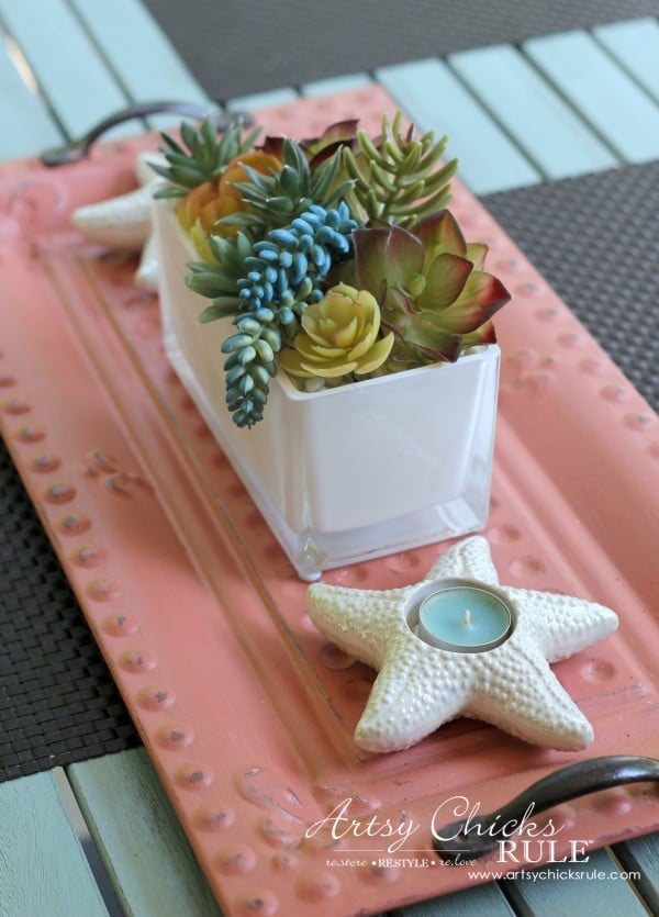 Decorating with Trays - Inspiration for using them in your home! - #homedecor artsychicksrule.com