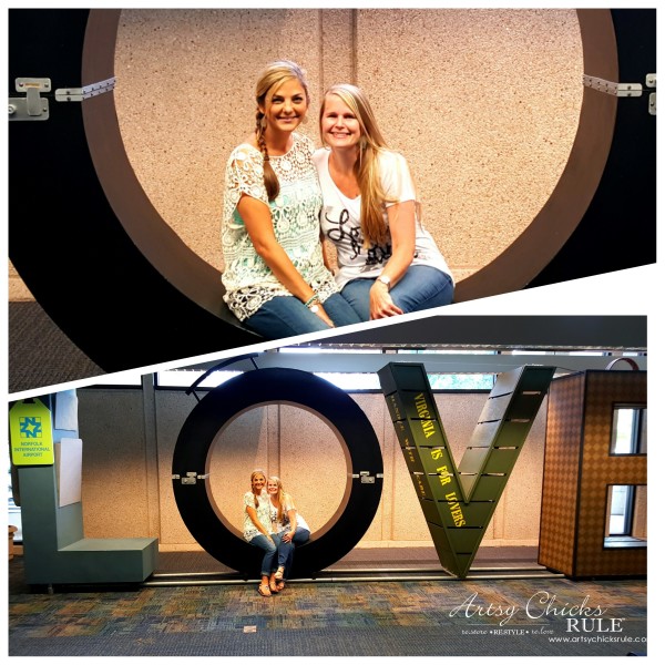 Haven Blogger's Conference 2015- Home at Last Norfolk LOVE Sign - artsychicksrule