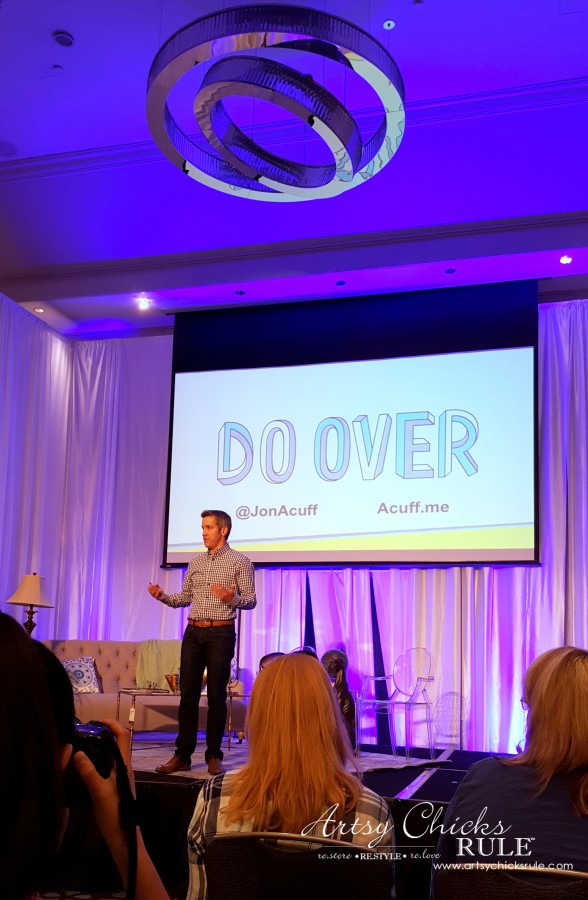 Haven Blogger's Conference 2015- Jon Acuff Presentation - artsychicksrule