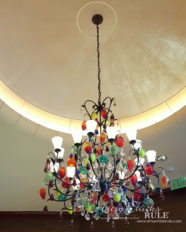 Haven Blogger's Conference 2015- Love this light at Southern Art - artsychicksrule